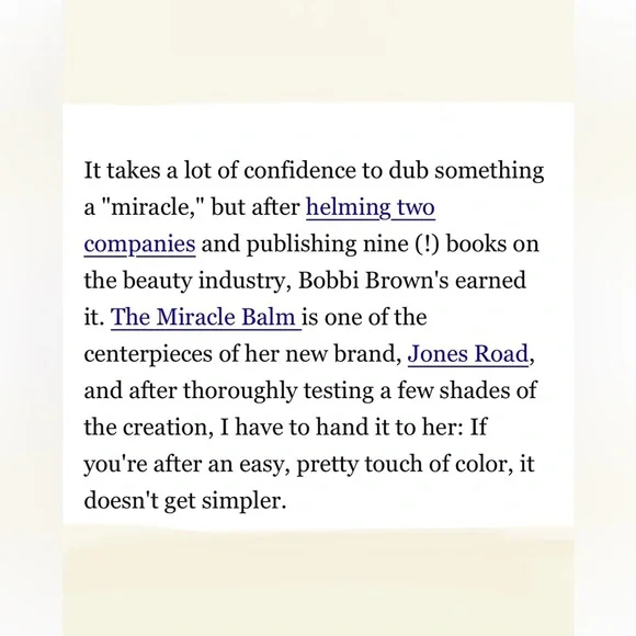 ❗️NOT CUSTOM JONES ROAD Miracle Balm 8g | 4 Color Palette - Picture 8 of 12